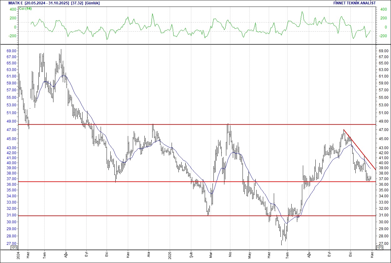 BIM, DOAS, FROTO, CCOLA... BIST 100 hisselerinin teknik analizi-14