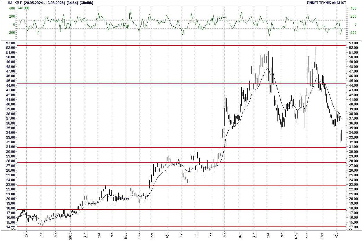 BIST 100 hisselerinin teknik analizi-8