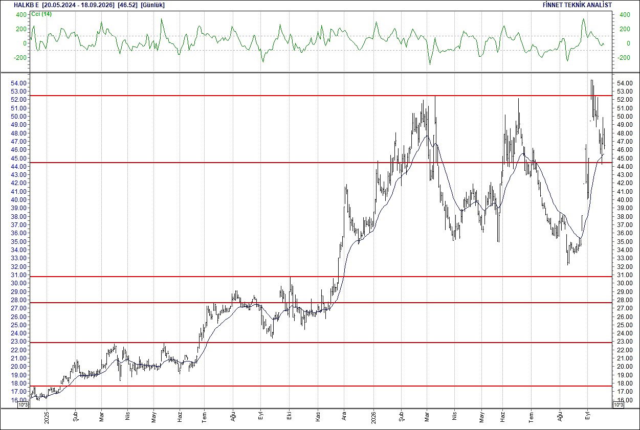BIST 100 hisselerinin teknik analizi-9