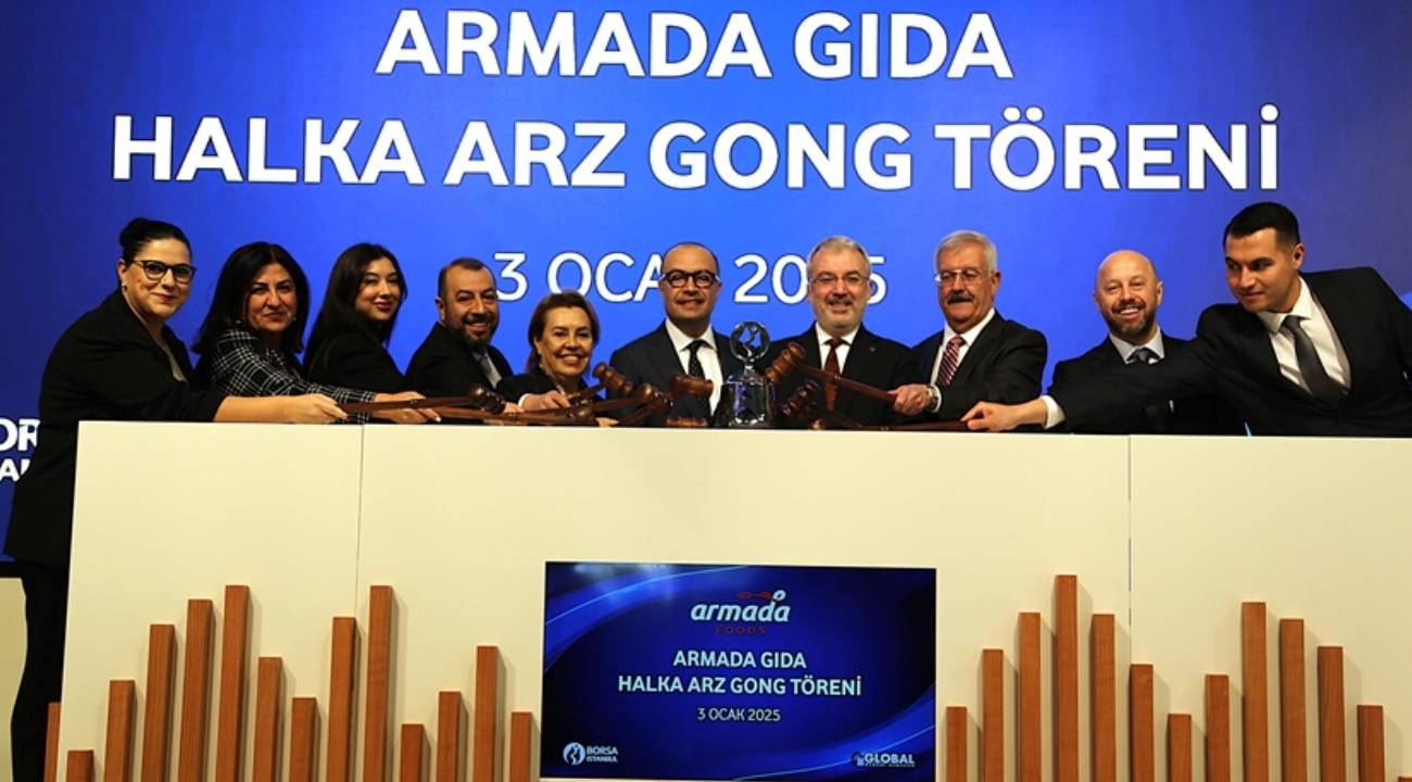 Borsa İstanbul'da gong Armada Gıda için çaldı