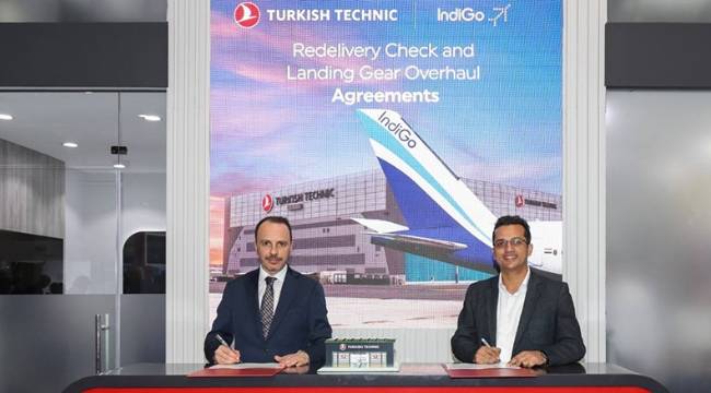 THY Teknik AŞ ile Hintli IndiGo arasında bakım anlaşması