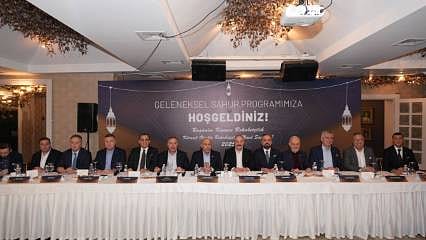 Türk iş dünyasının temsilcileri bir araya geldi