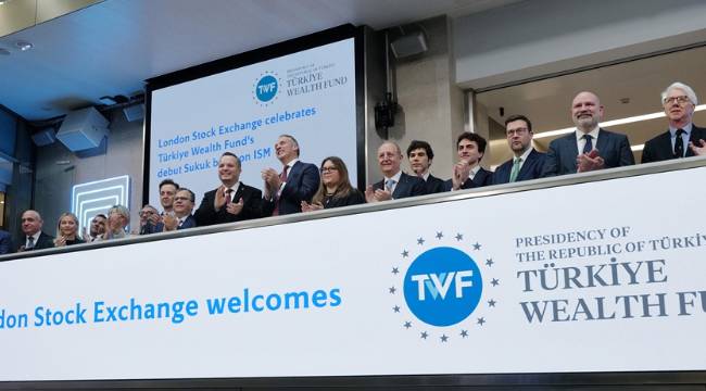 Londra Borsası'nda gong, TVF için çaldı