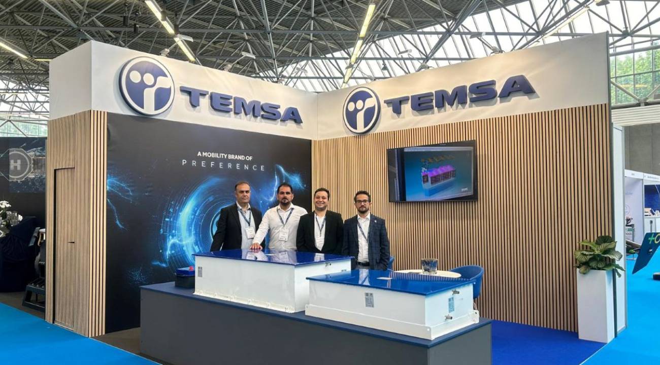 TEMSA, Hollanda'da Electric & Hybrid Marine Expo'ya katıldı