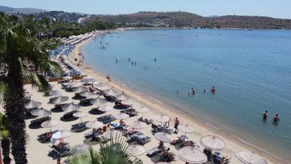 Muğla'da turistik tesislerde bayram yoğunluğu