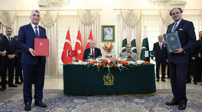 Türkiye ile Pakistan arasında mutabakat anlaşmaları imzalandı