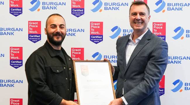 Burgan Bank, ‘Great Place To Work’ sertifikasını aldı