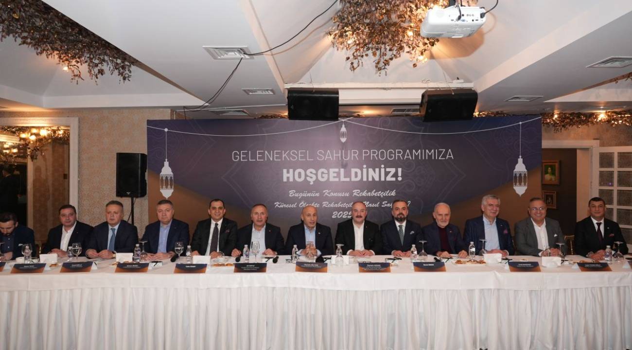 Türk iş dünyasının temsilcileri bir araya geldi
