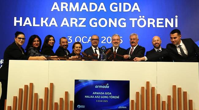 Borsa İstanbul'da gong Armada Gıda için çaldı