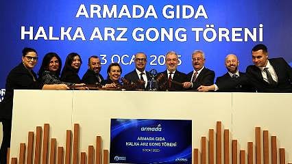 Borsa İstanbul'da gong Armada Gıda için çaldı