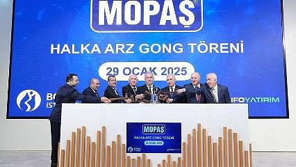 Borsa İstanbul'da gong Mopaş için çaldı