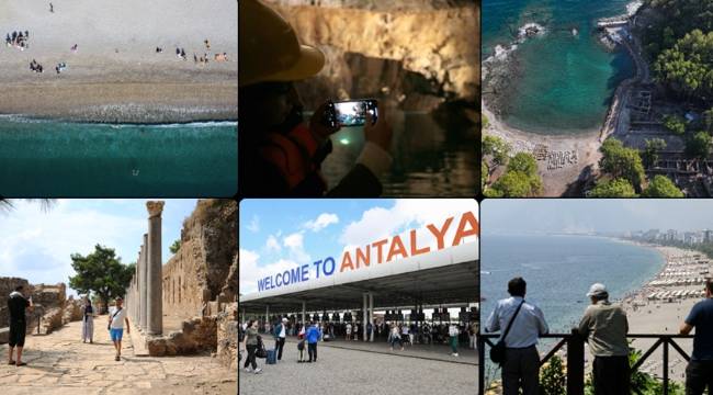 Antalya'ya en çok turistin geldiği 3 ülke