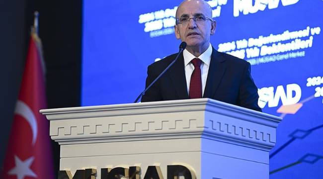 Bakan Şimşek'ten 2025 öngörüsü