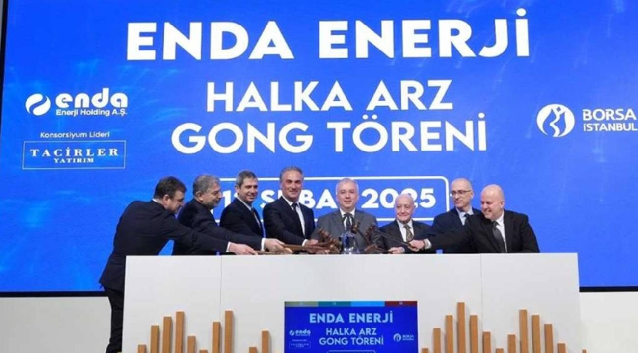 Borsa İstanbul'da gong Enda için çaldı