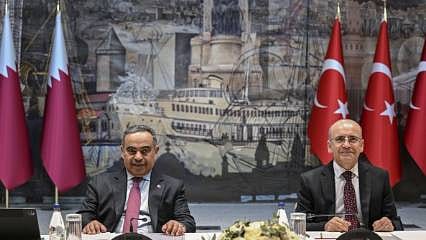 Bakan Şimşek, Katarlı yatırımcılarla buluştu