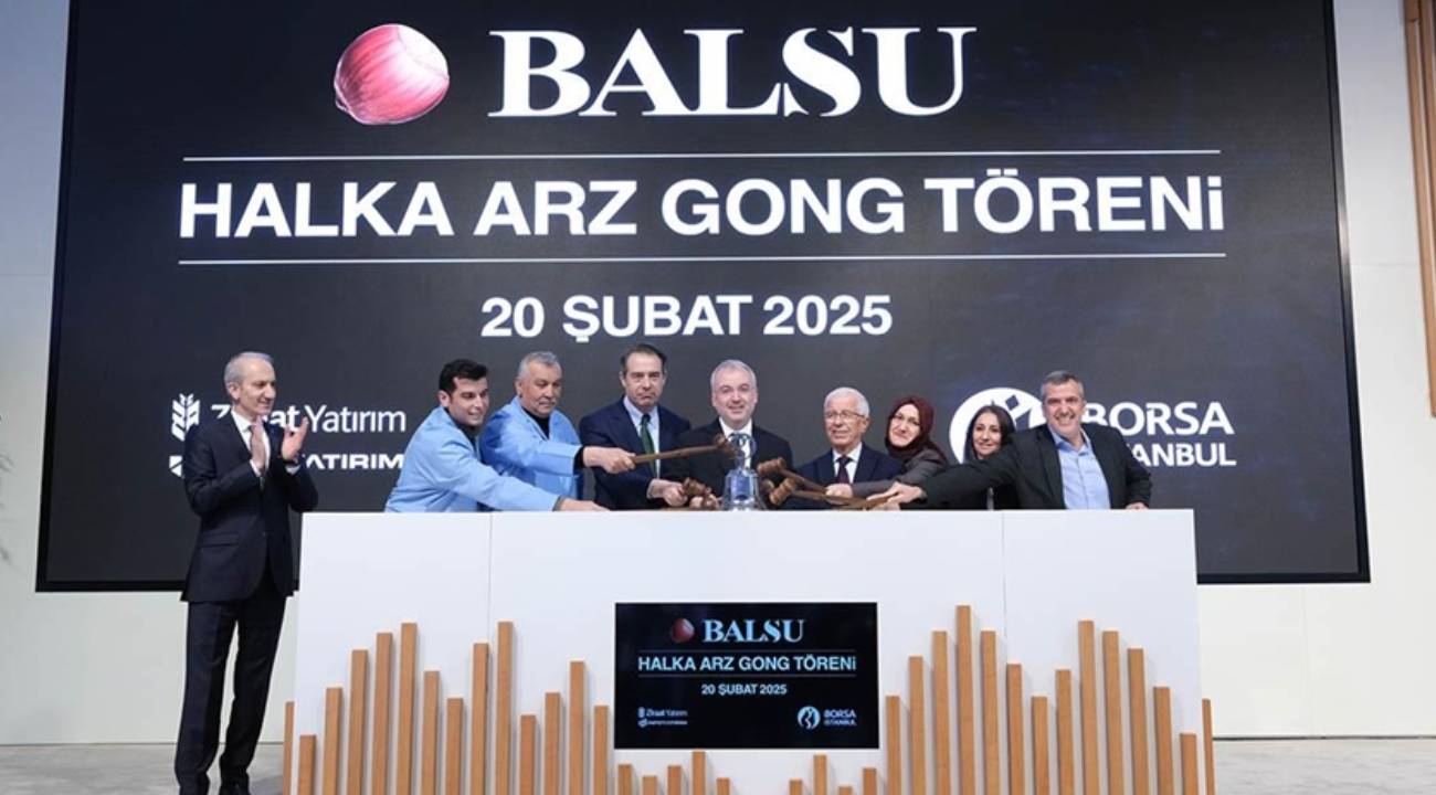 Borsa İstanbul'da gong Balsu Gıda için çaldı