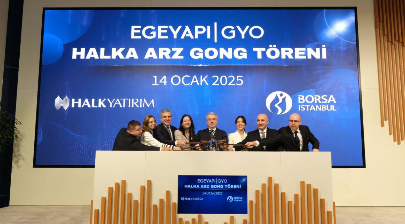 Borsa İstanbul'da gong EgeYapı Avrupa GYO için çaldı