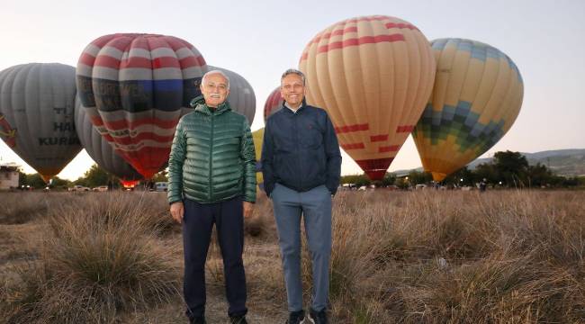 Balon turizmi yeni rotalarla 2 milyon yolcuya ulaşabilir