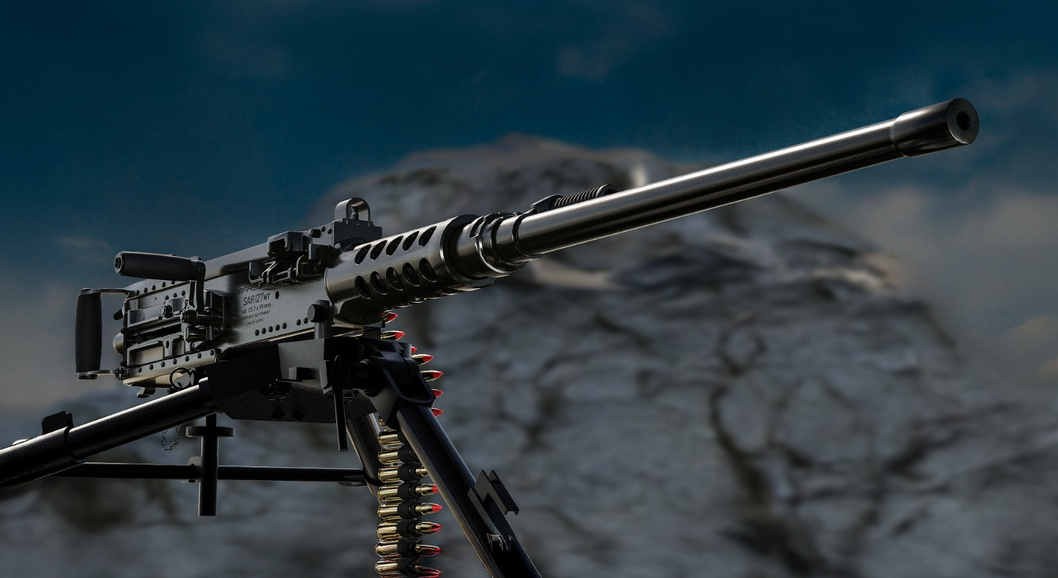 Milli tankın yerli ateş gücü: Altay ve SAR 127 MT sahada-1