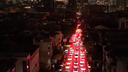 Tüm şehir karanlığa büründü: 130 bin kişi elektriksiz kaldı