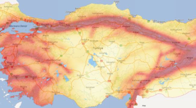 Deprem ve Risk Azaltma Genel Müdürü Tatar, şunları dile getirdi: