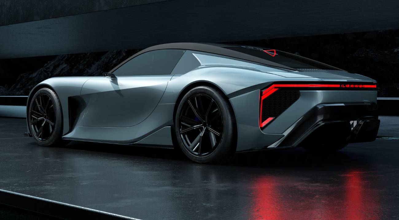 Lexus'un yeni tasarım vizyonu... Aerodinamik ve güçlü oranlar Sport Concept'te buluştu