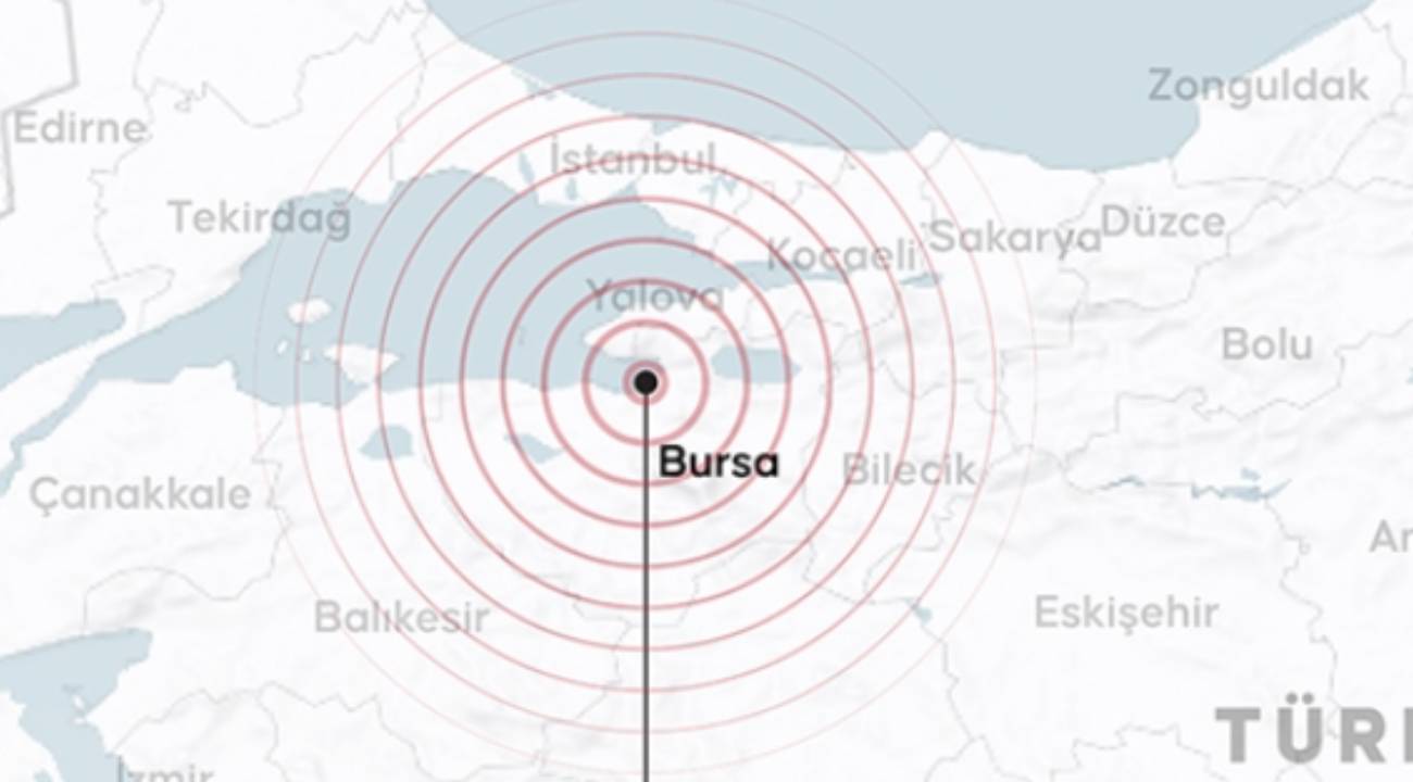 Bursa'da deprem... İstanbul'da da hissedildi