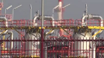 Silivri'de BOTAŞ tesislerinde yangın