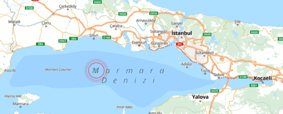 İstanbul'da hissedilen deprem meydana geldi-1