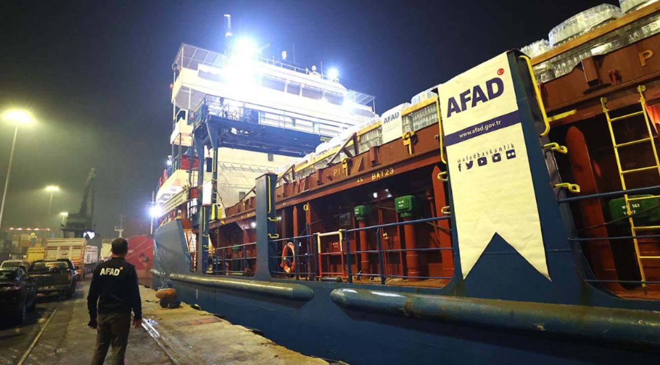 AFAD: Gazze'ye 101.725 ton insani yardım sevk edildi