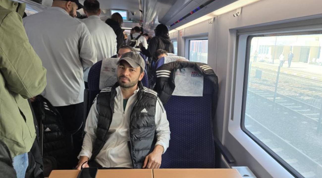 Kocaelispor Konya deplasmanına yüksek hızlı trenle gitti