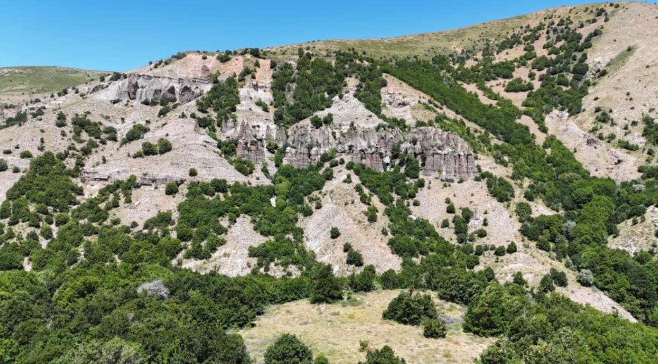 Gelin olmak istemeyen kızın dileği: Taşa dönüşen düğün alayı kayaları