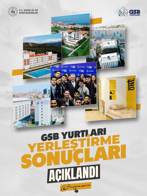 GSB yurt başvuru sonuçları açıklandı-1