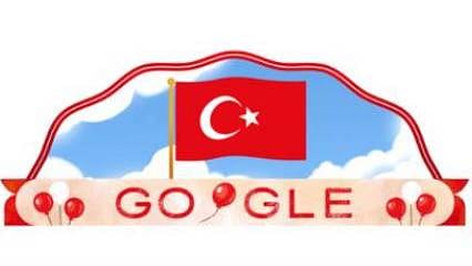 Ulusal Egemenlik ve Çocuk Bayramı Google'da Doodle oldu