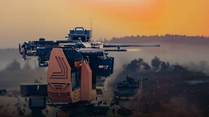 Milli tankın yerli ateş gücü: Altay ve SAR 127 MT sahada