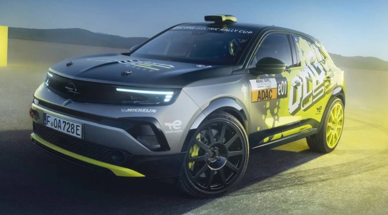 Elektrikli Ralli Kupası'nda Sahne Aldı: İşte Yeni Opel Mokka GSE Rally