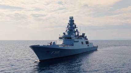 TCG İstanbul Fırkateyni atış testlerinde hedefleri tam isabetle vurdu