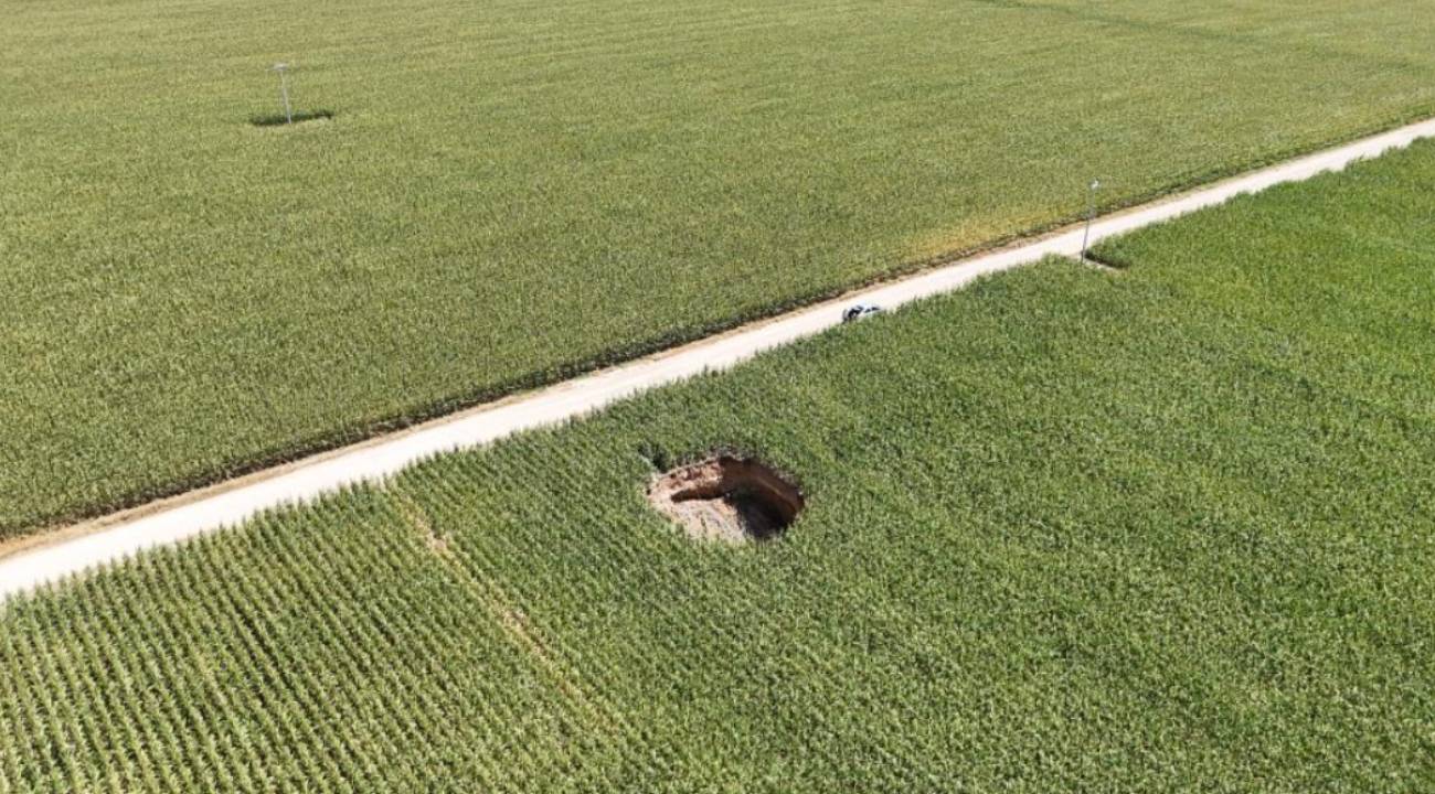 Karaman'da yeraltı sularının çekilmesiyle obruk oluşumları artıyor