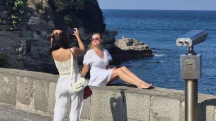 İlçeye gelen Rus turist sayısı 104 bini geçti