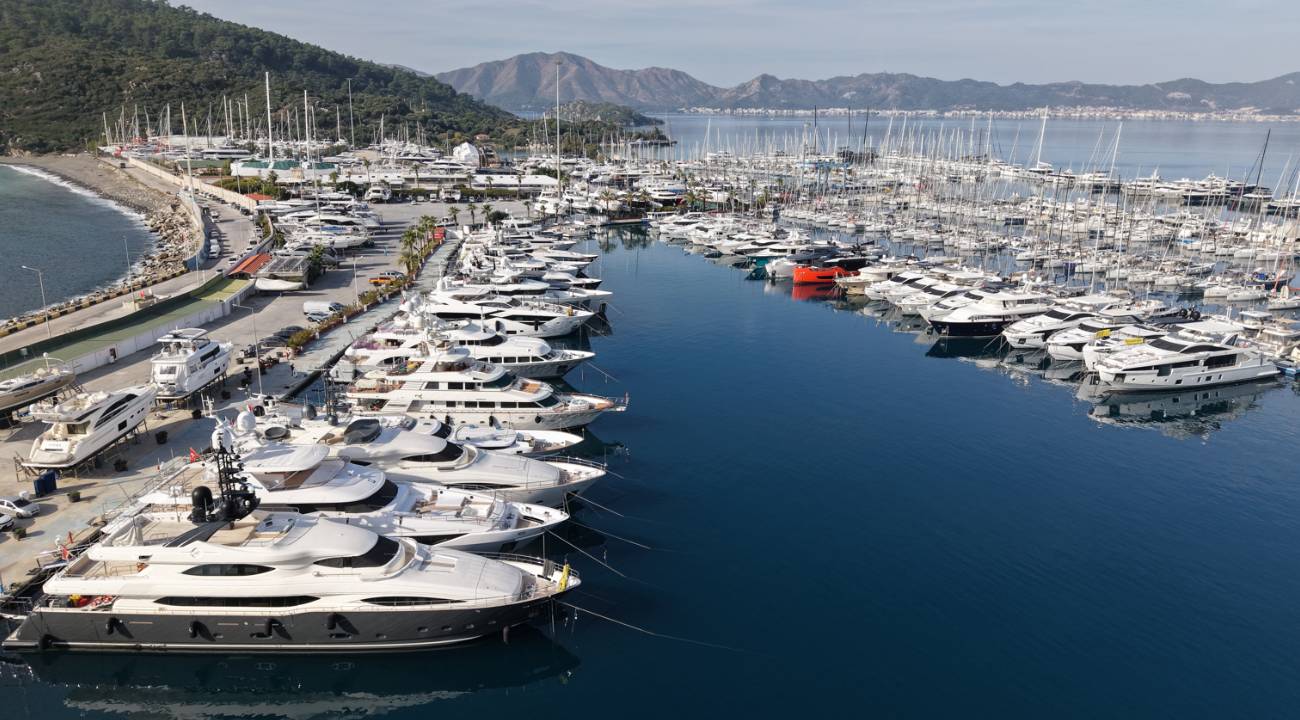 Türk işçiliği dünya piyasasında zirvede: Marmaris, dünya motoryat bakımının lojistik üssü oldu