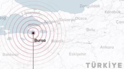 Bursa'da deprem... İstanbul'da da hissedildi
