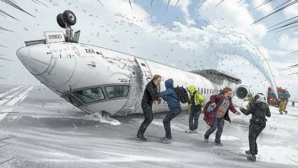 Alevlerin içinde mucize kurtuluş: Pete Carleton'ın inanılmaz hikayesi