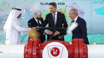 Türkiye'den Suriye'ye ilk gaz akışı başladı