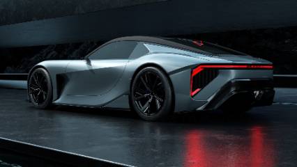 Lexus'un yeni tasarım vizyonu... Aerodinamik ve güçlü oranlar Sport Concept'te buluştu