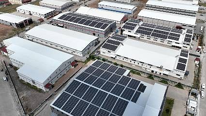 30 ülkeye ihraç edilen ürünler güneş enerjisiyle üretiliyor