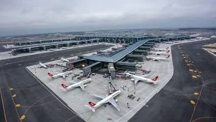 İstanbul Havalimanı uçuş sayısı açıklandı... Avrupa'da ilk sırada