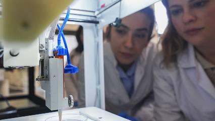 3 Boyutlu yazıcıyla kişiye özel tedavi: Yaraları "faydalı bakteriler" iyileştirecek