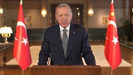 Cumhurbaşkanı Erdoğan'dan 29 Ekim Cumhuriyet Bayramı mesajı