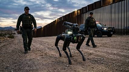 Sınır bölgesine robot köpek filosu: 2 milyon dolarlık bütçe
