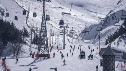 Hangi kayak merkezinde kaç santimetre kar var? İşte kayak merkezlerinde son durum